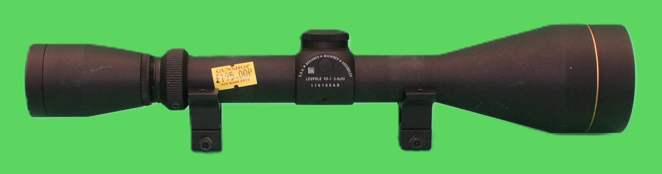 Leupold 3-9x50 Vari X III